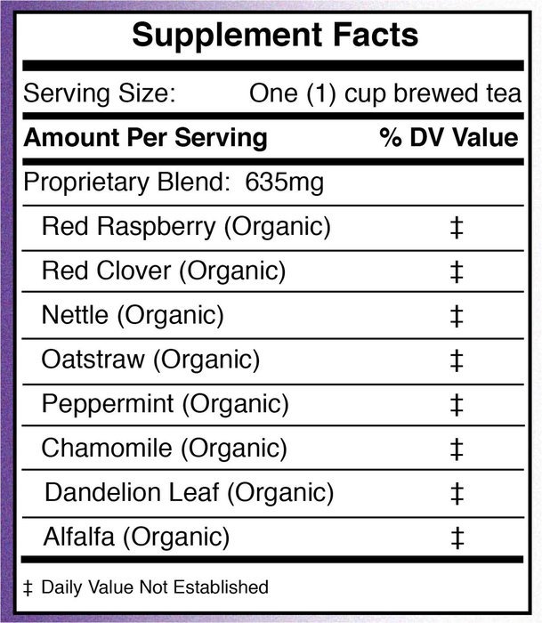 Herb Lore Organic Pre-Conception Fertility Tea For Women, Loose Leaf 2.5 ounces - Improve Chances of Getting Pregnant N3