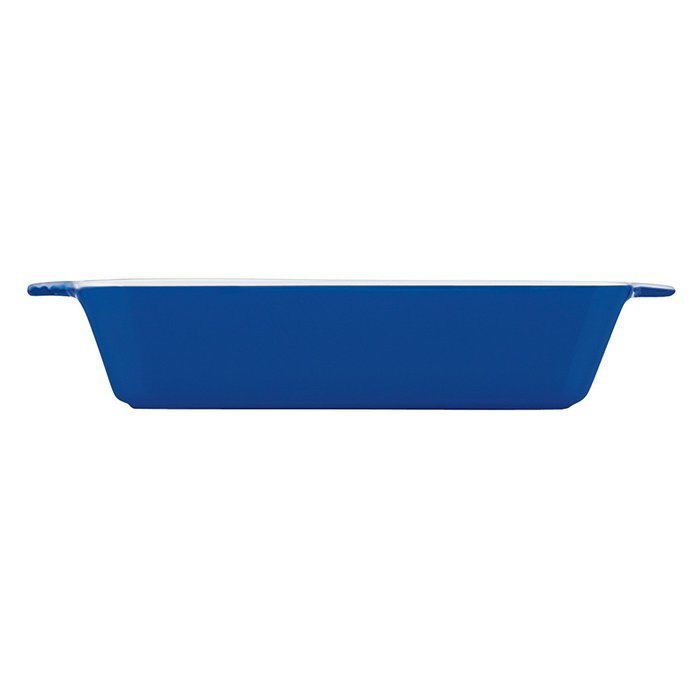 Mario Batali by Dansk 833728 Stoneware Square Baker, 9-Inch, Cobalt