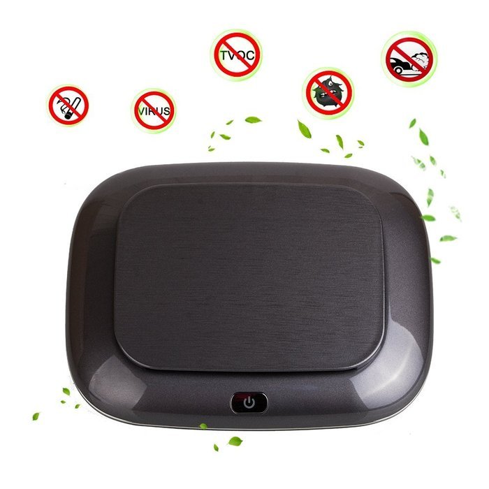 Milool Car and Home Air Purifier,Ionizer&Ozone Generator.Eliminates Odors,Smoke,Dust and Bacteria.Purifier,Ionizer... N10