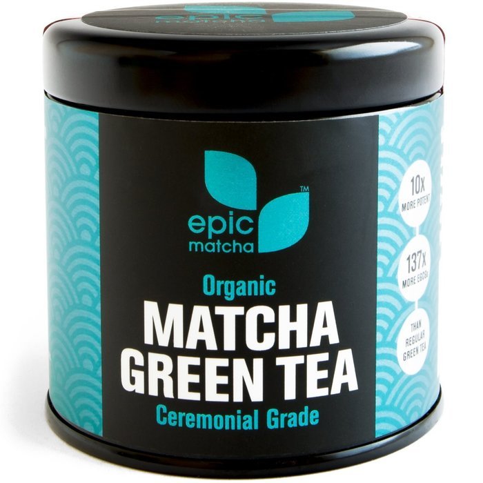 Epic Matcha Green Tea Powder - USDA Organic - Best Culinary Grade - Free 37+ Smoothie & Baking Recipes and... N9