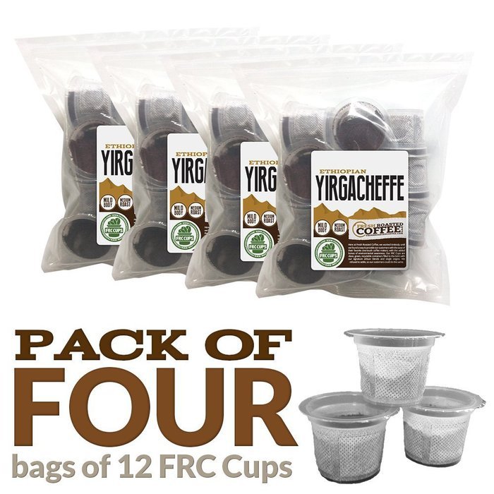 Ethiopian Yirgacheffe Coffee, Whole Bean, Fresh Roasted Coffee LLC (2 lb.) N5