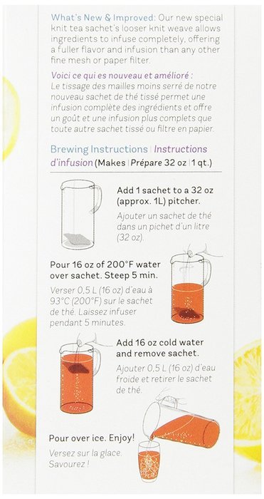 Rishi Tea Summer Lemon, 1.4 oz Boxes N3