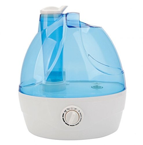 ELECSHELL Ultrasonic Home Aroma Humidifier -2L Air Diffuser Purifier Lonizer Atomizer 110V Blue & White (US Standard) N4