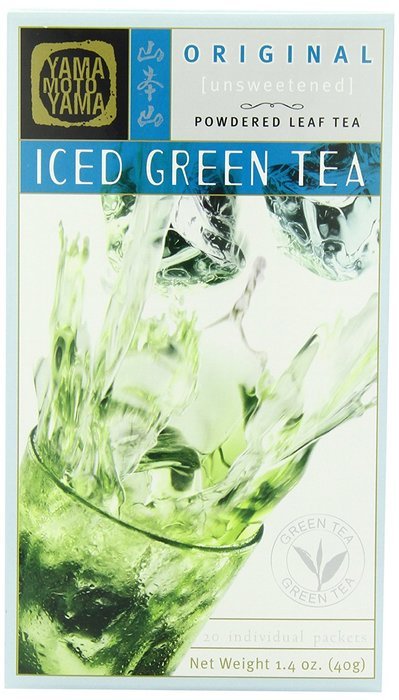 Yamamotoyama Iced Green Tea, Unsweetened, 1.4-Ounce Boxes (Pack of 4)