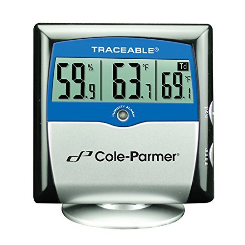 Cole-Parmer Digital Thermohygrometer with Dew Point