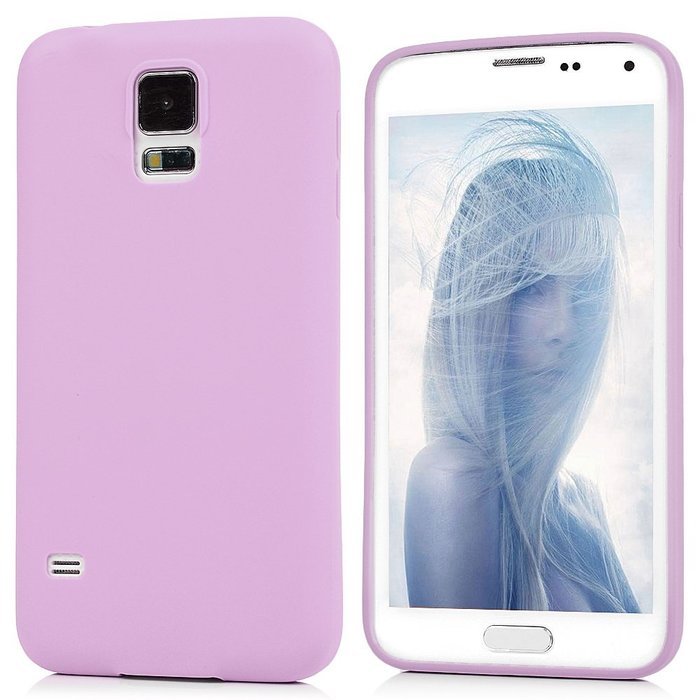 S5 Case,Samsung Galaxy S5 Case (I9600) - Candy Color Series Slim Fit Shock-absorption Drop Protection Soft TPU... N3