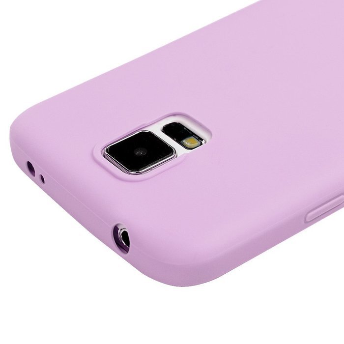 S5 Case,Samsung Galaxy S5 Case (I9600) - Candy Color Series Slim Fit Shock-absorption Drop Protection Soft TPU... N8