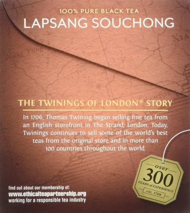 Twinings Lapsang Souchong Tea, 20 ct