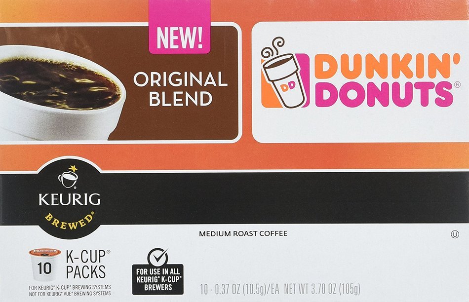 Dunkin' Donuts Coffee for K-cup Pods, Original Blend, 60 Count N4