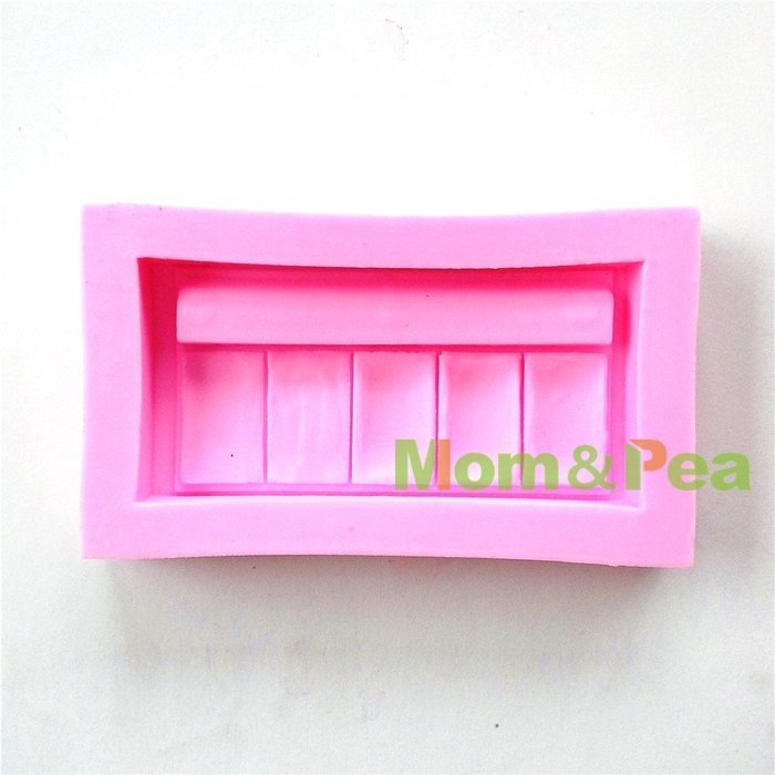 Mom&pea 0614 Eye Shadow Shaped Silicone Mould for Fondant Cake Sugar Paste Cake Decoration 3d Cake Toppers Mold... N3