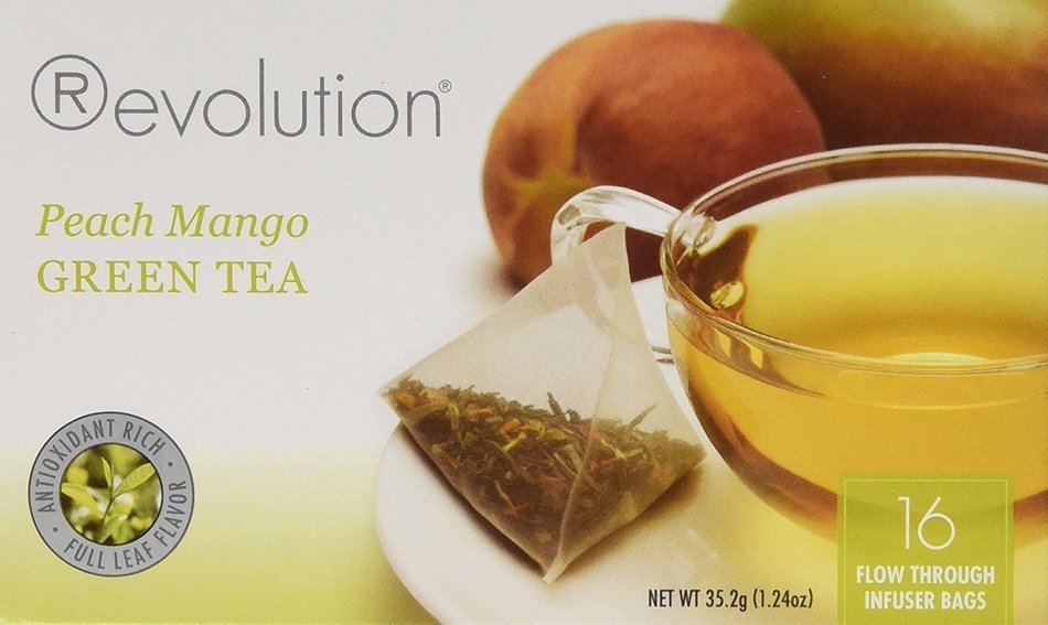 Revolution - Peach Mango Green Tea - 16 Bag (1 Pack) N2