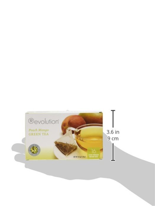 Revolution - Peach Mango Green Tea - 16 Bag (1 Pack) N3