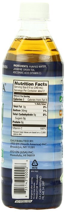 Teas' Tea Unsweetened Jasmine Green Tea, 16.9 Ounce (Pack of 12) N16