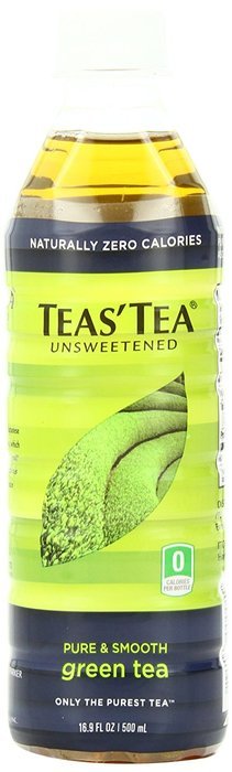 Teas' Tea Unsweetened Jasmine Green Tea, 16.9 Ounce (Pack of 12) N19