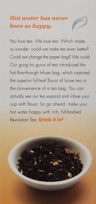 Revolution Tea - Sweet Ginger Peach - 16 Teabags