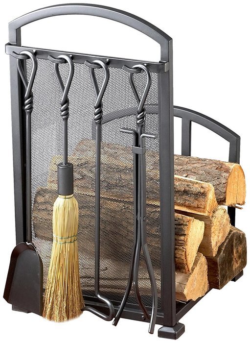 Muskoka Signature Series 5 Piece Matte Black Hearth Center