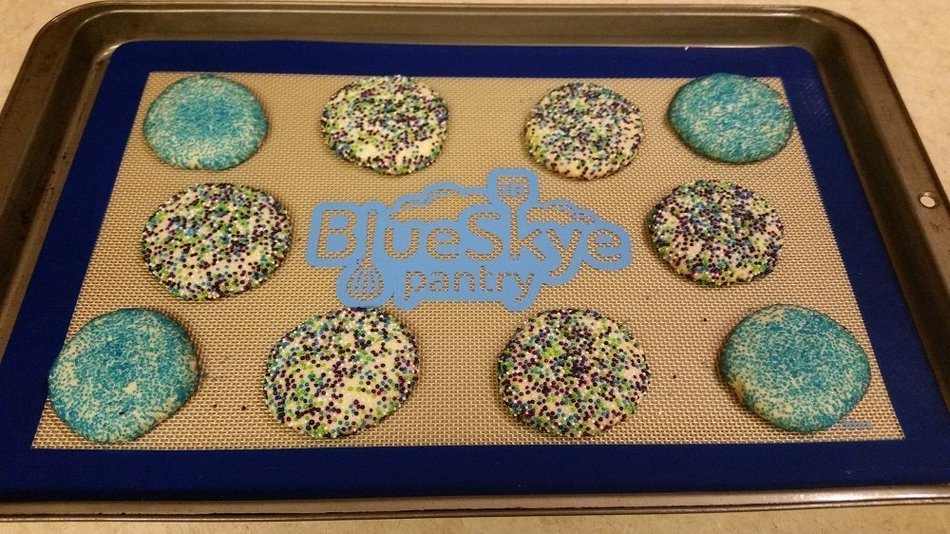 Blue Skye Pantry Premium Silicone Baking Mat-high Quality 16 &frac12; X 11 Half Sheet.