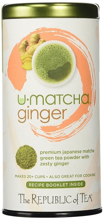 The Republic Of Tea Matcha Tea Powder, 1.5 Ounce Tea Powder Tin, Gourmet Matcha Green Tea Powder N11