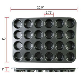 Restaurant Essentials Muffin and Cup Cake Maker 17 Piece Set N3