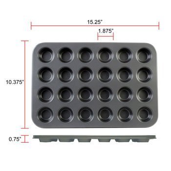 Restaurant Essentials Muffin and Cup Cake Maker 17 Piece Set N4