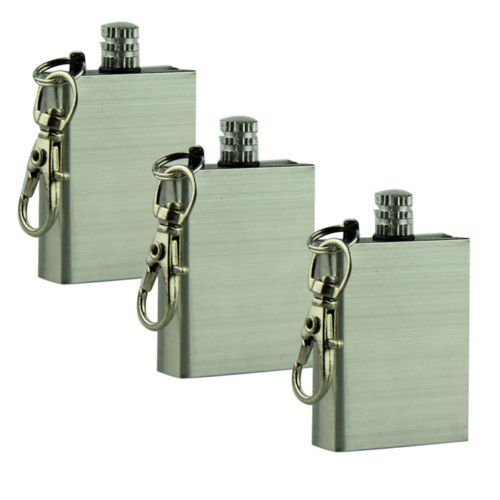 3Pcs Outdoor Camping Emergency Survival Flint Match Fire Starter Hiking Tool Kit