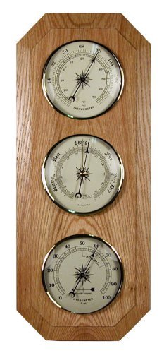 17" Weather Station - Lt Oak - 0-3,000ft