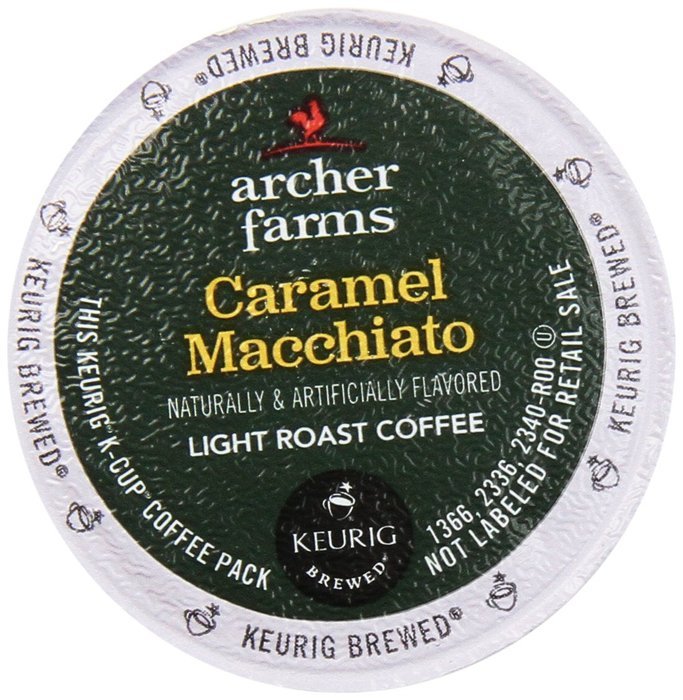 ARCHER FARMS Caramel Macchiato 18 Single Servings N2