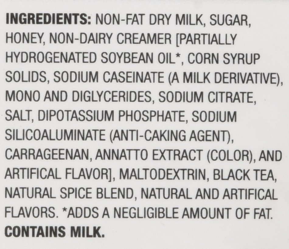 Fireside Fat Free Instant Spiced Chai Tea Latte 14 Oz