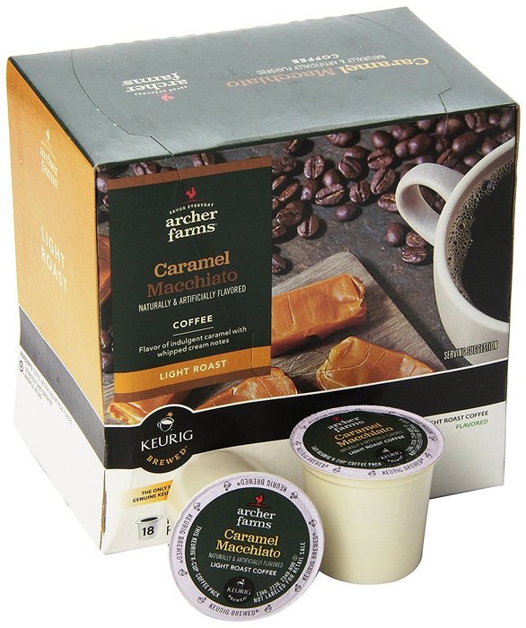 ARCHER FARMS Caramel Macchiato 18 Single Servings N3
