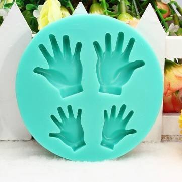 Silicone Tathagata Buddha's Palm Fondant Cake Mold N5
