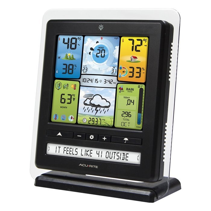 AcuRite 02064MA1 Pro Weather Station with PC Connect, 5-in-1 Weather Sensor and My AcuRite Remote Monitoring App N3