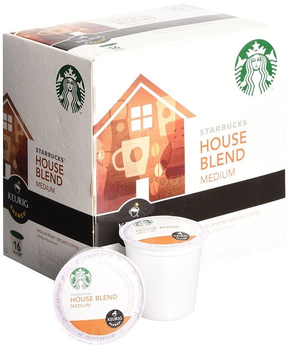Starbucks House Blend, K-Cup for Keurig Brewers, 54 Count N2