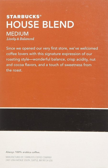 Starbucks House Blend, K-Cup for Keurig Brewers, 54 Count N4