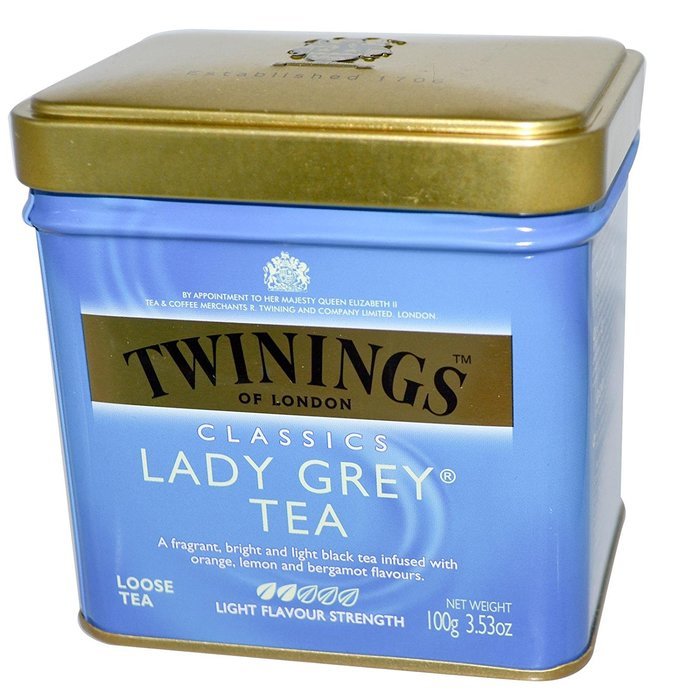 Twinings Lady Grey Loose Leaf Tea, 3.53 oz
