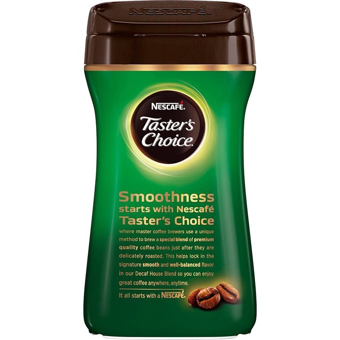 Nescafe Taster's Choice Decaf House Blend Instant Coffee, 7 oz N7