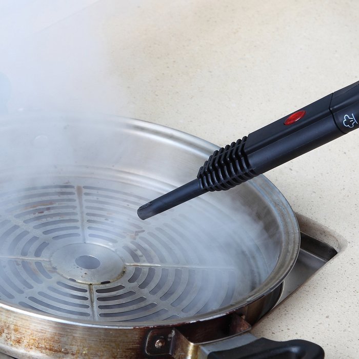 KAZOO 1300W/ 27OZ Heavy Duty Handheld Steamers for Cleaning Multi-Purpose Home Use Yellow N3