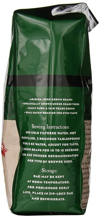 Cafe Altura Whole Bean Organic Coffee, Sumatran Dark Roast, 2 Pound N13