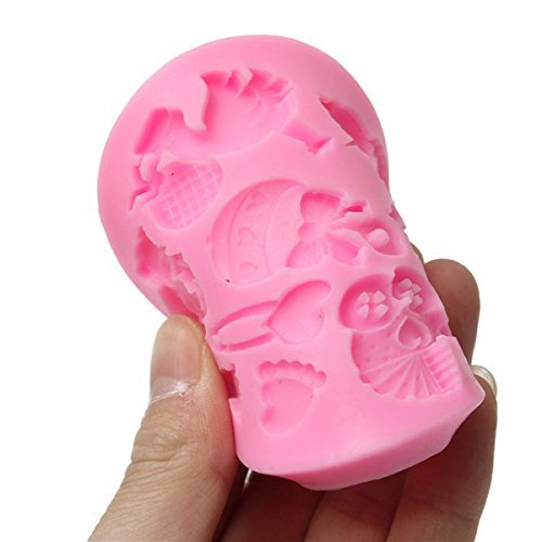 "Silicone Goose Feet Cartoon Fondant Chocolate Mold Mould Cake Decoration" shopping N2