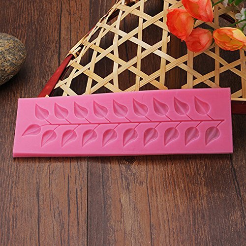 "Leaves Fondant Silicone Mold Lace Cake Mould Cake Decoration Tool" shopping