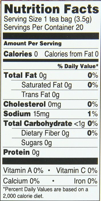 The Coffee Bean & Tea Leaf, Tea, Hand-Picked Vanilla Ceylon, 20 Count Tin N4