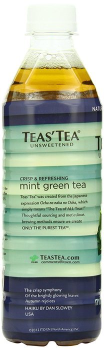 Teas' Tea Unsweetened Jasmine Green Tea, 16.9 Ounce (Pack of 12) N29