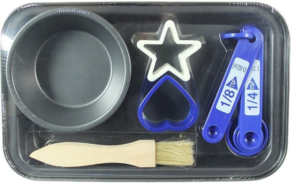Kids Bakeware 7-Piece Cookware and Preparation Set by Kitchen Supplies N2