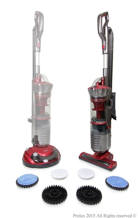 Prolux Allvac Bagless Hard Floor Vacuum Cleaner Tile Scrubber Polisher Buffer Hardwood Vacuum N2