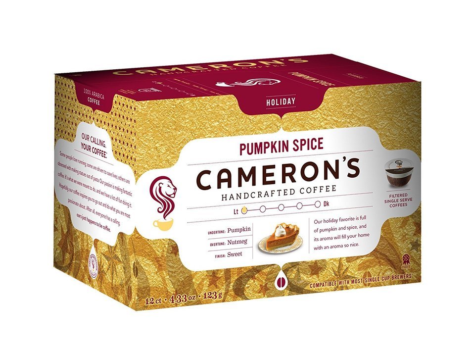Cameron's Single Serve Coffee, Highlander Grog, 12 Count (packaging may vary) N9