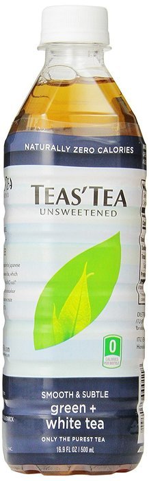 Teas' Tea Unsweetened Jasmine Green Tea, 16.9 Ounce (Pack of 12) N45
