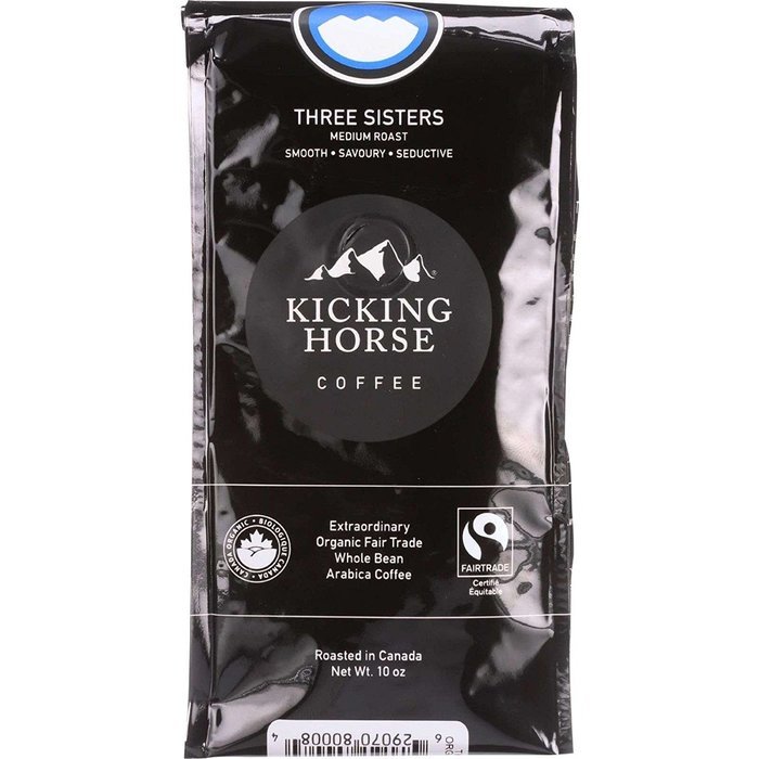 Kicking Horse Coffee, Whole Bean, Three Sisters, 10 Ounce N6