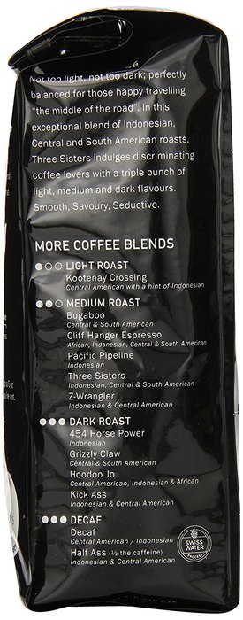 Kicking Horse Coffee, Whole Bean, Three Sisters, 10 Ounce N7