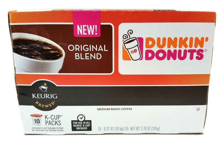 Dunkin' Donuts Coffee for K-cup Pods, Original Blend, 60 Count N21