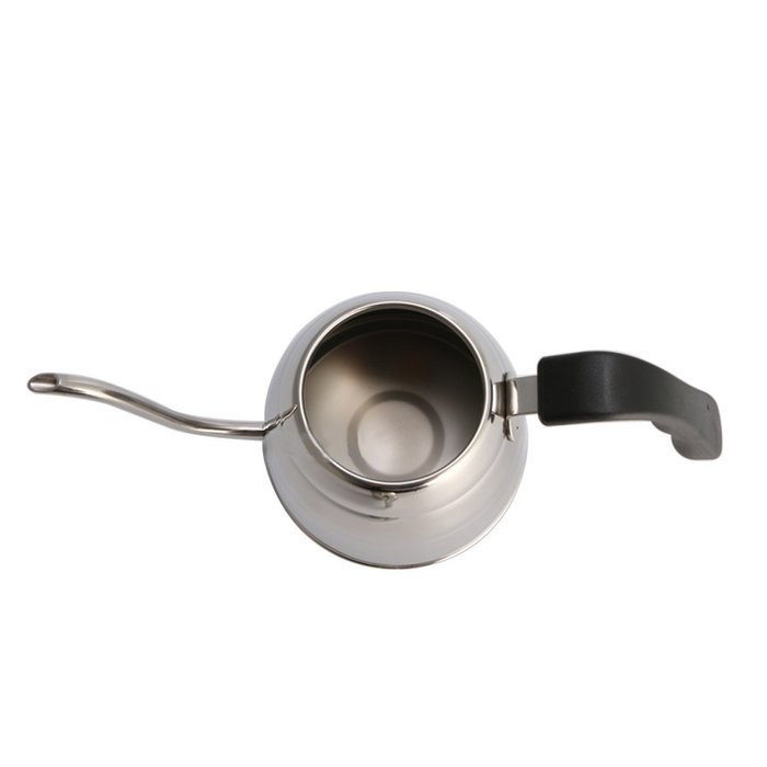 POUR OVER Coffee Kettle 0.9L with THERMOMETER Built-in For Perfect Hand Drip Coffee, Polished Chrome N5