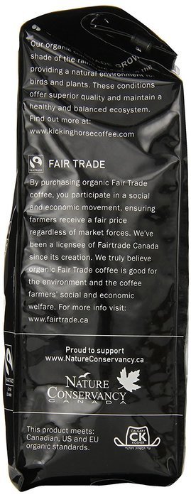 Kicking Horse Coffee, Whole Bean, Three Sisters, 10 Ounce N8